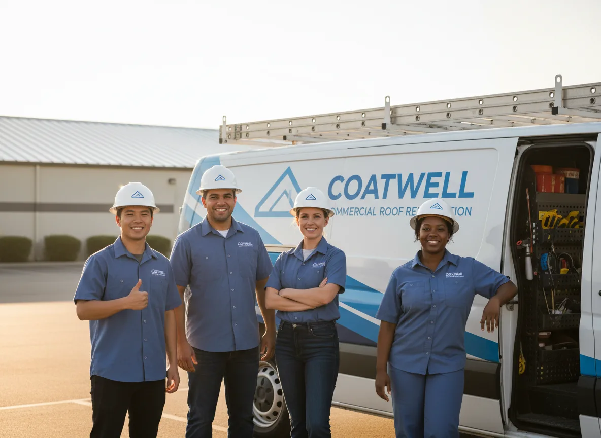 Commercial roof coating company in Ihlen, MN